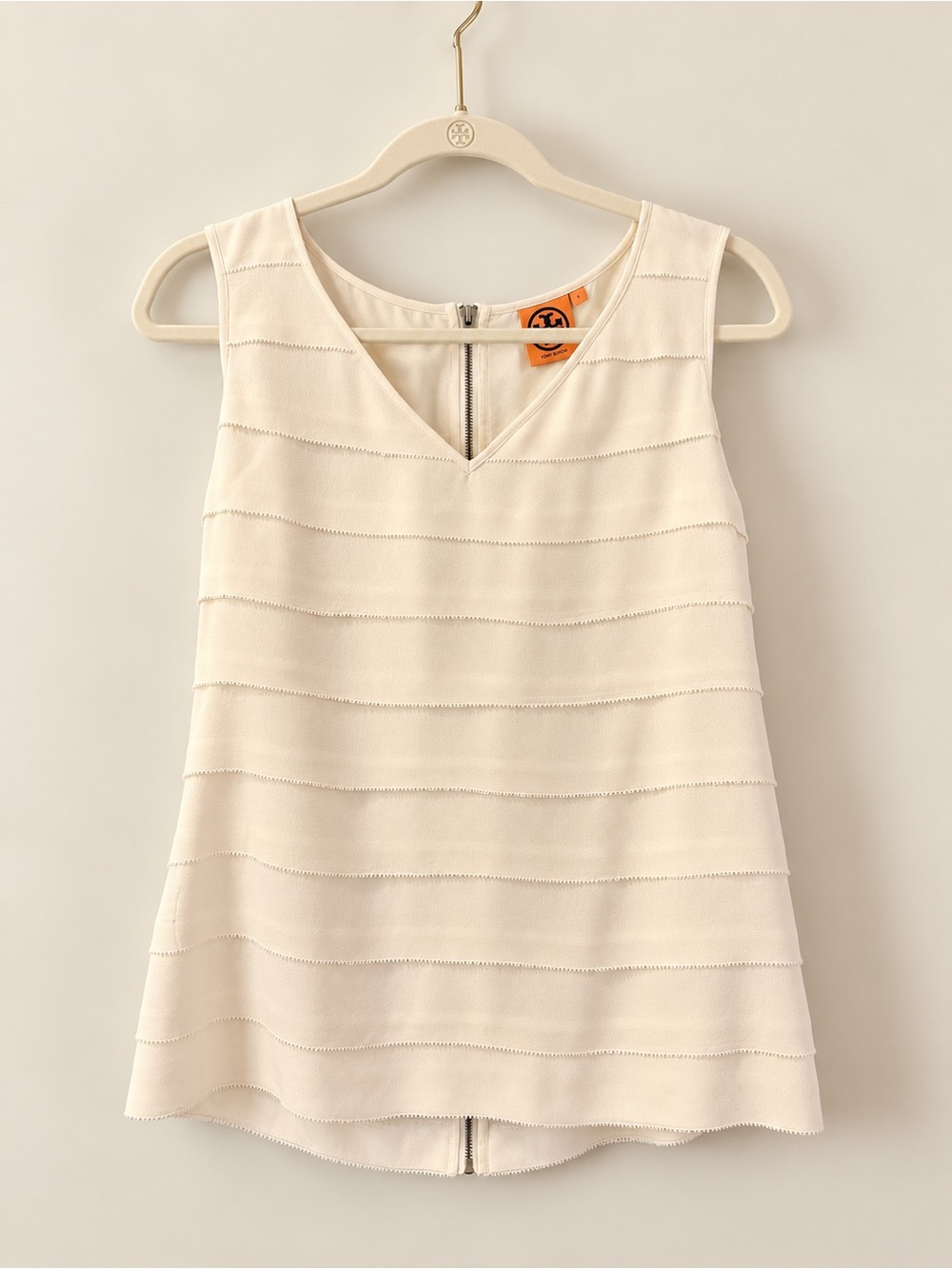 Tory Burch “Letty” Silk Top - Size 4
